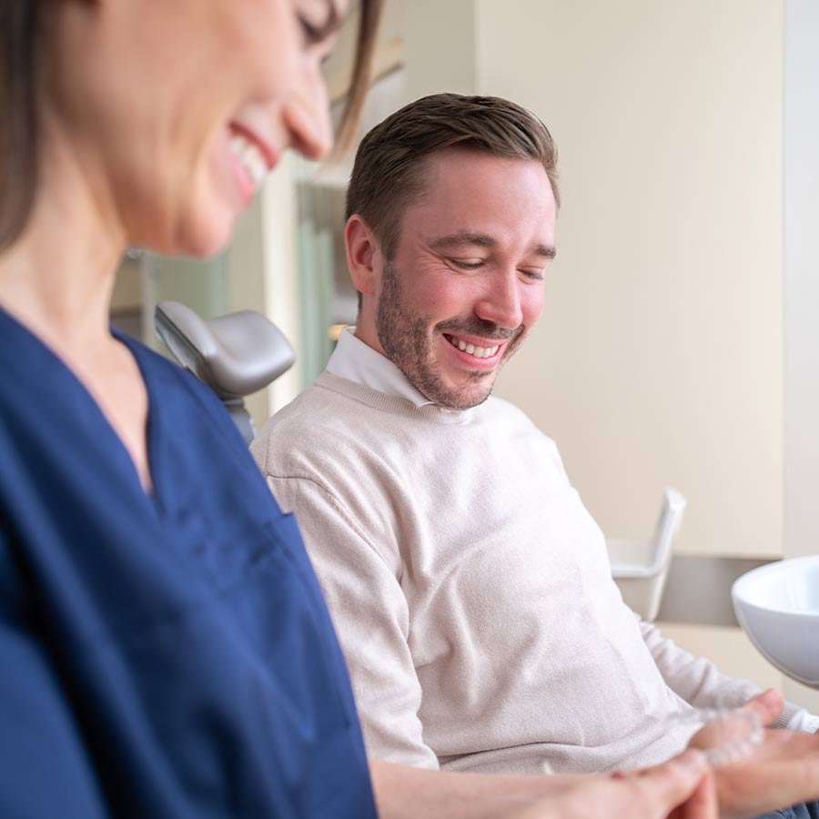 beratung patient aligner kieferortopaede ettlingen